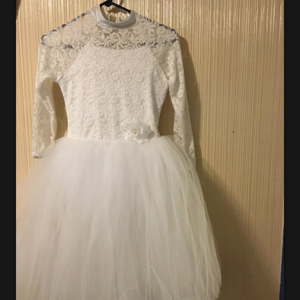 White costume dress